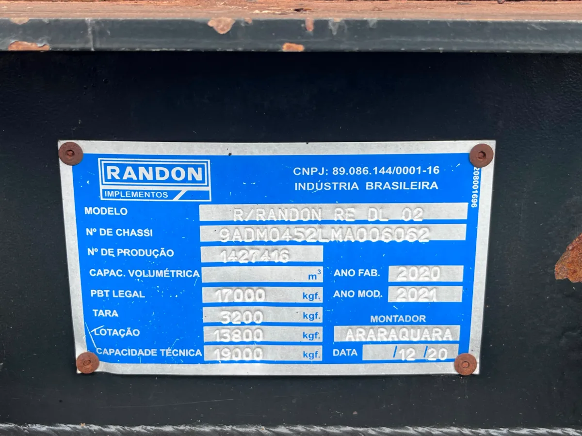 Randon Rodocaçamba 20/21 zera miniatura 3